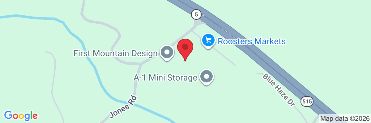 Map showing facility locations