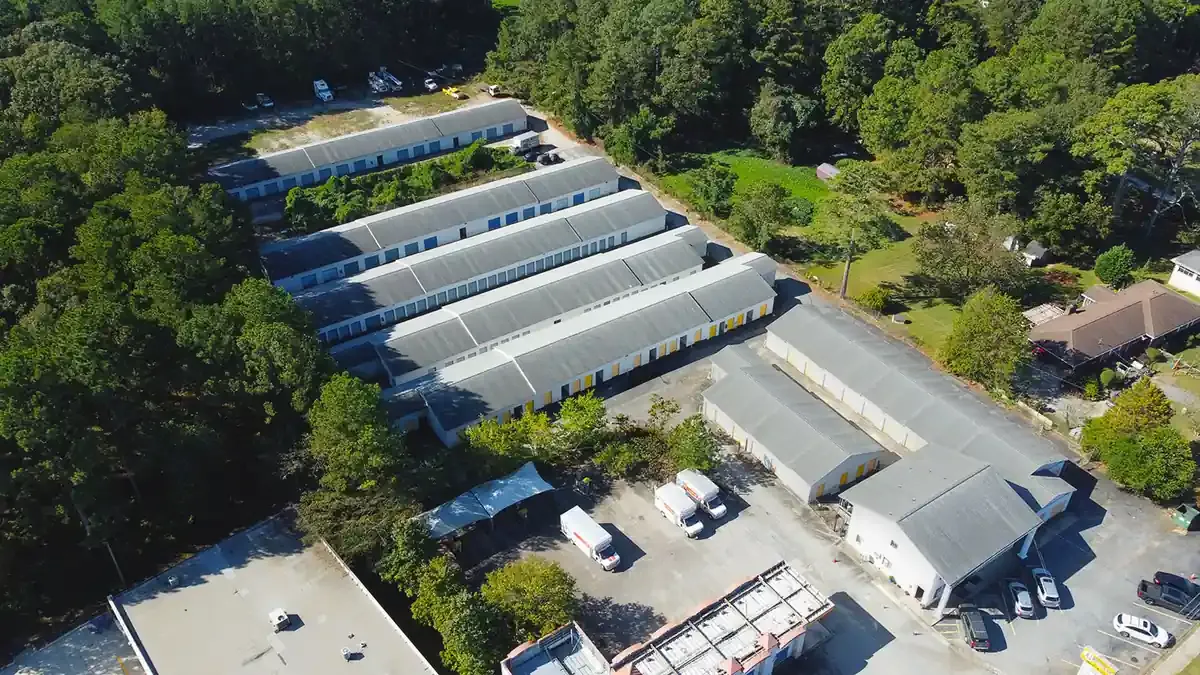 Aerial view of Rex