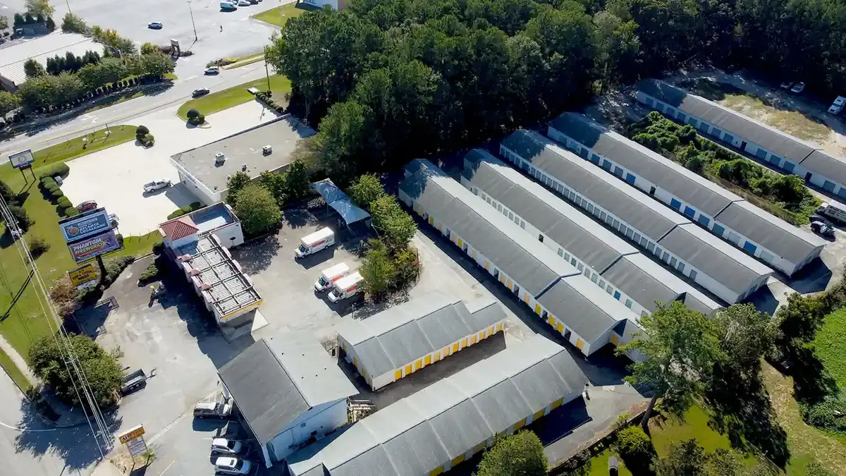 Aerial view of Rex