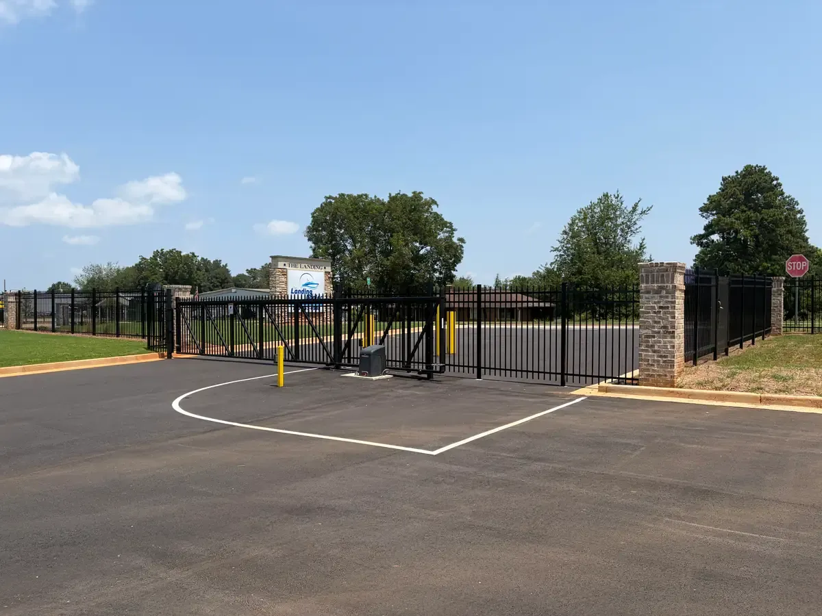 Gated entrance