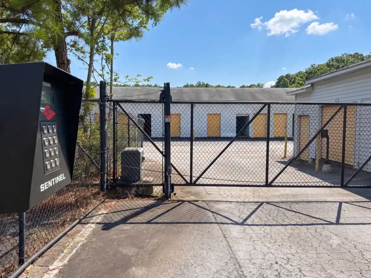 Gated entrance