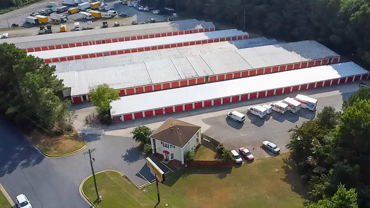 Aerial view of Lawrenceville