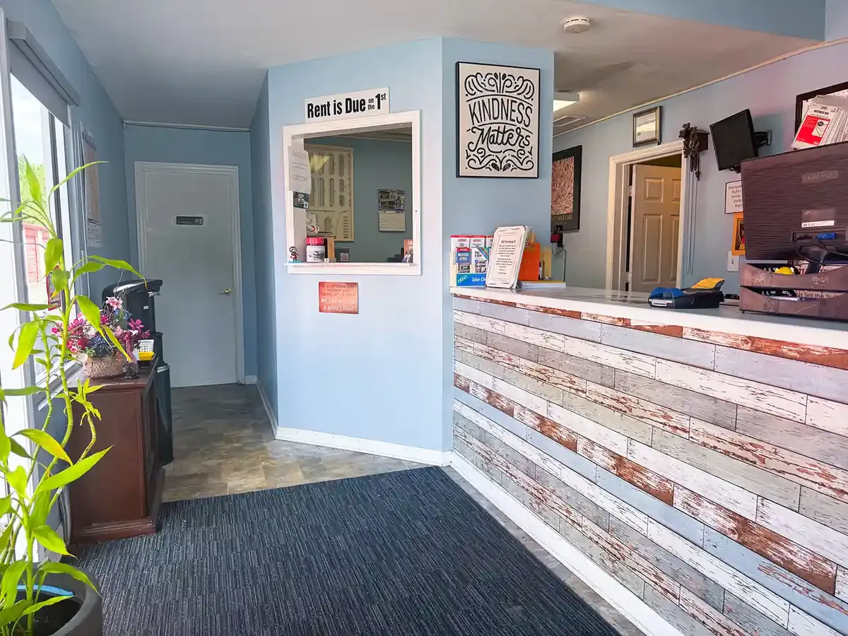 Front desk