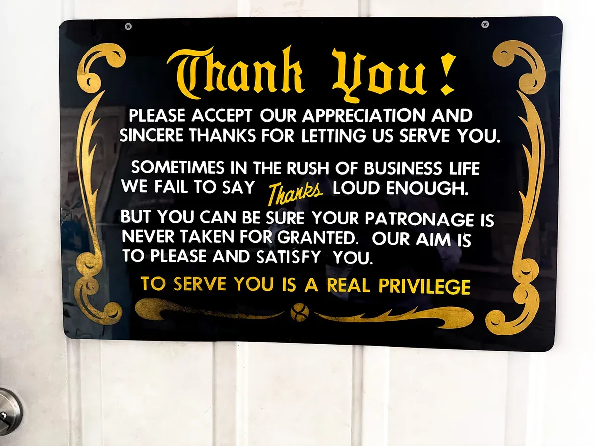 Thank you